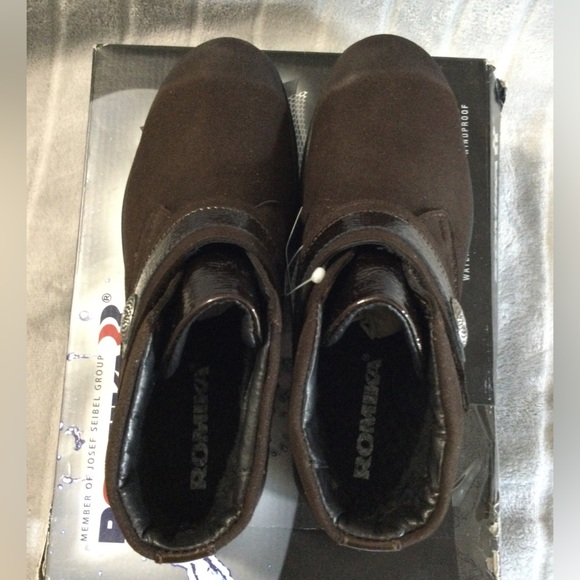 Romika Madeira 07 Brown Waterproof Ankle Boots EU 36 US 5 to 5.5 - Picture 5 of 13